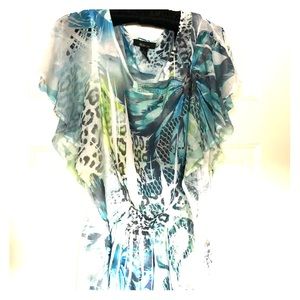 Style & Co Flowy Top